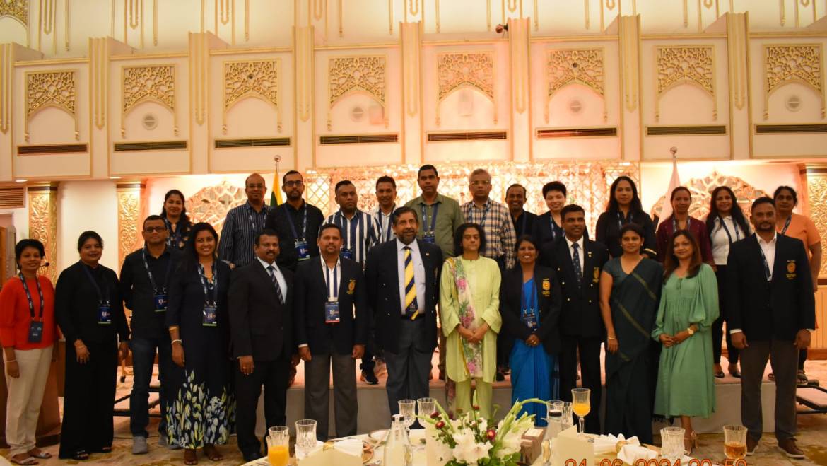 High Commissioner Hosts a Dinner Reception for Sri Lankan Junior Squash Team