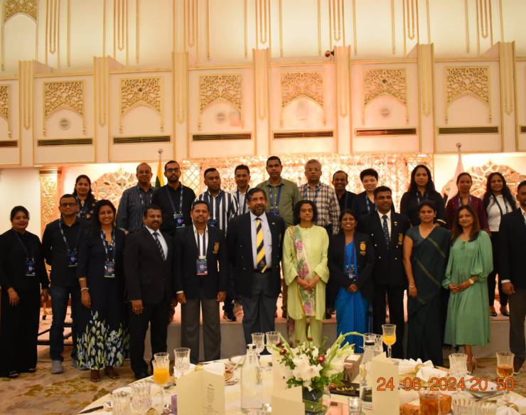 High Commissioner Hosts a Dinner Reception for Sri Lankan Junior Squash Team