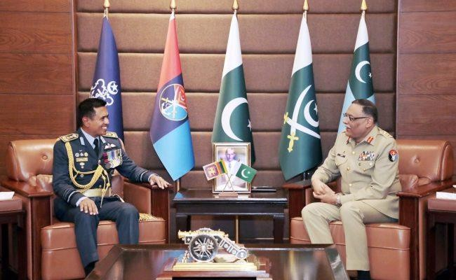 Commander of the Sri Lankan Air Force Visits Pakistan