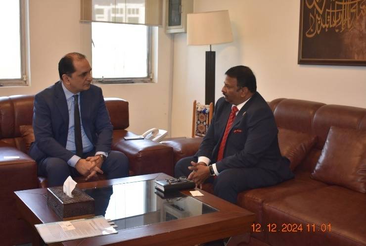 Acting High Commissioner Meets with Secretary, Ministry of Commerce of Pakistan