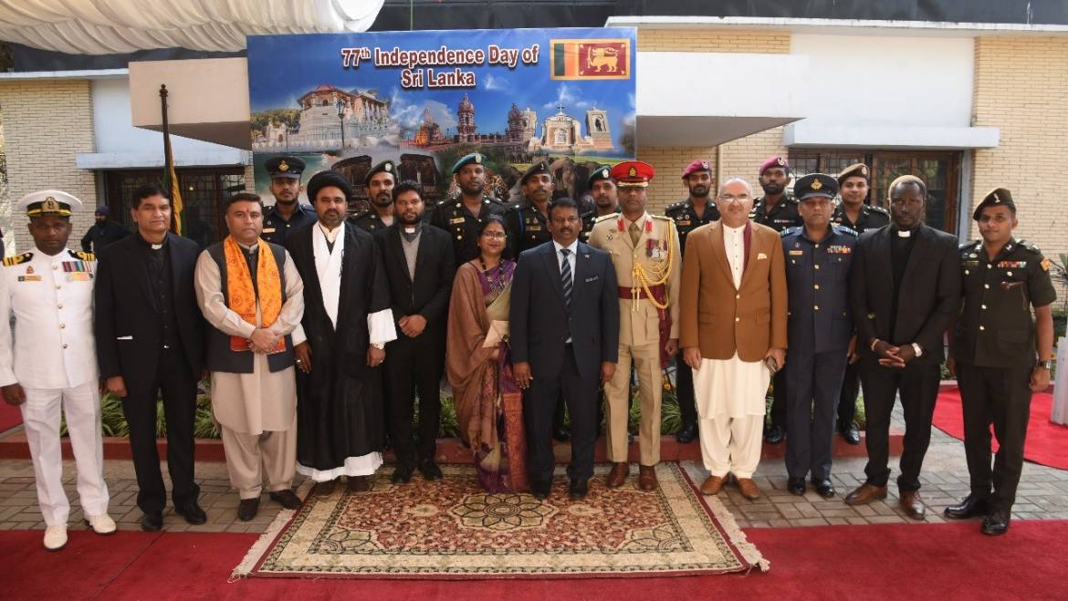 The High Commission of Sri Lanka in Islamabad Celebrates 77th Independence Day of Sri Lanka